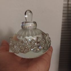 Small Glass Empty Perfume Bottle 