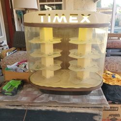 vintage  timex store  watches  display 