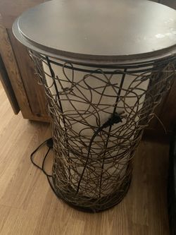 Wicker Lamp