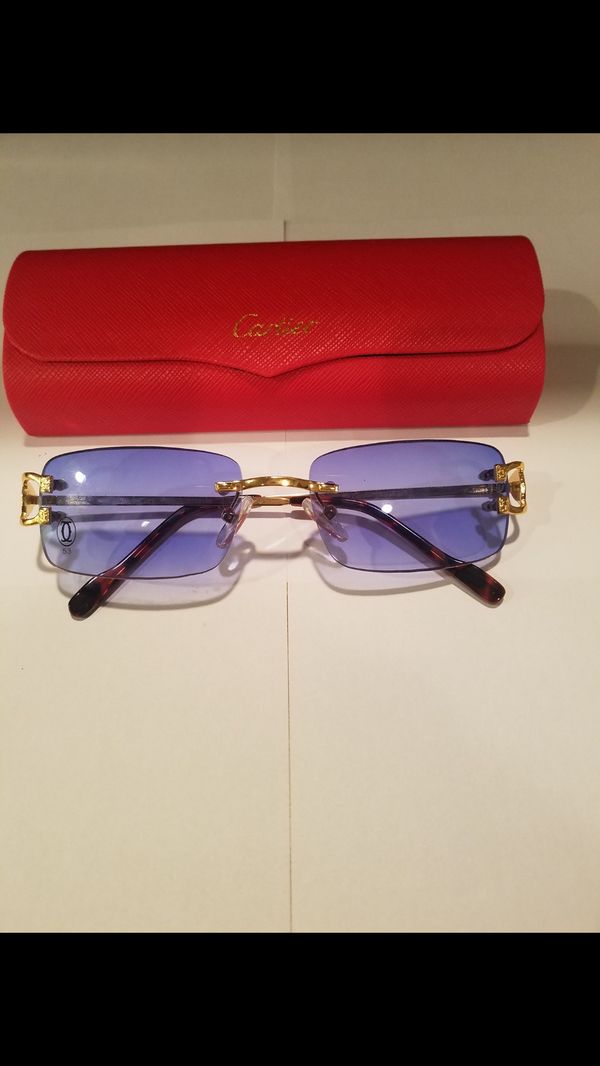 Blue For ConyersGa Sale In Offerup Gold Lens Cartier Sunglasses 34jL5AR