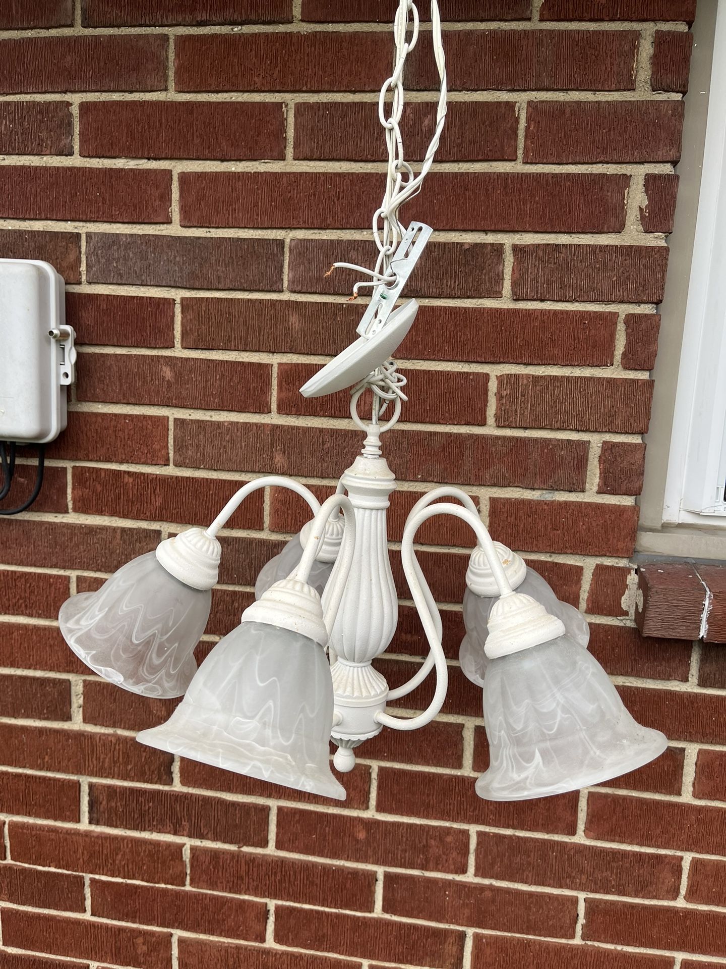 White Dining Table Light