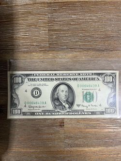 1963 Series A $100 Federal Reserve Note