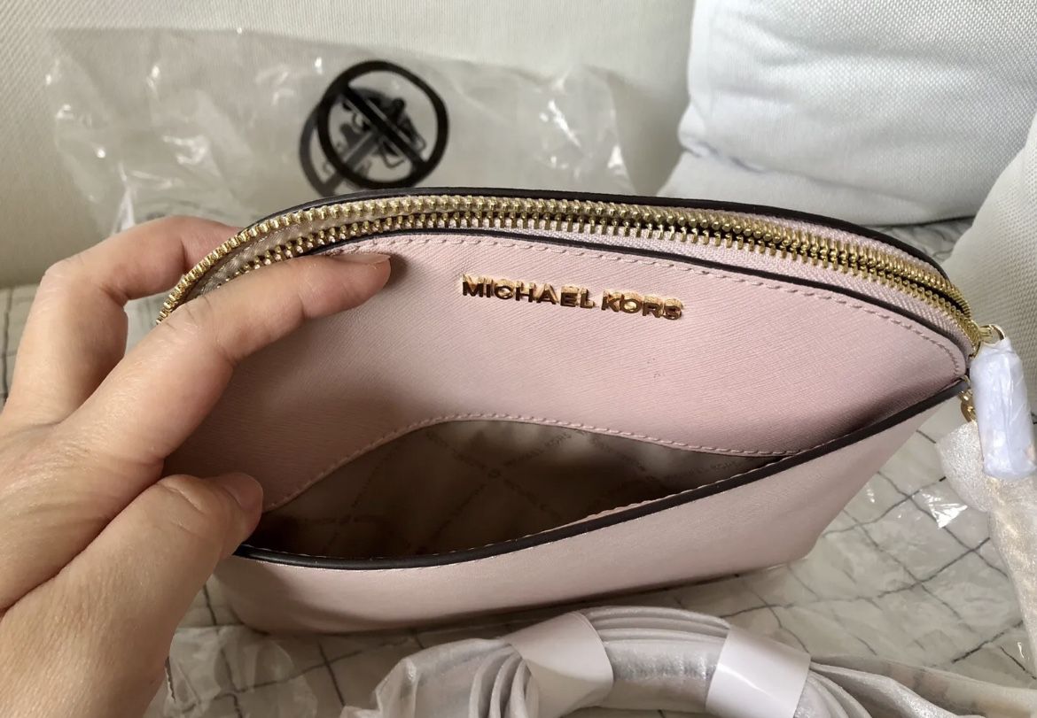Michael Kors Jet Set Medium Saffiano Leather Crossbody Bag – shopmixusa