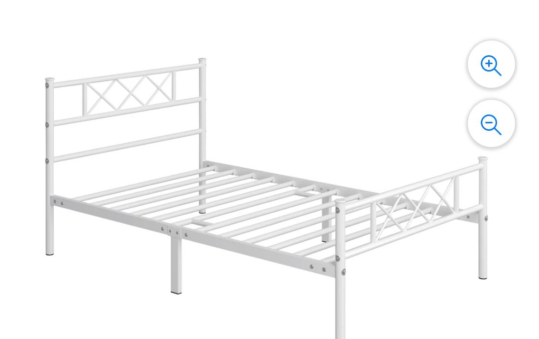 Twin XL Bed Frame(white)