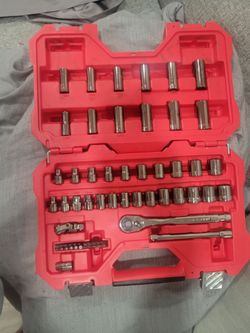 Craftsman 51 piece like new gunmetal chrome