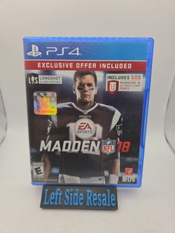 Madden NFL 18 ( Sony PlayStation 4 , PS4 ) - CIB -