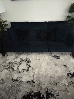 MaCleary Navy Sofa