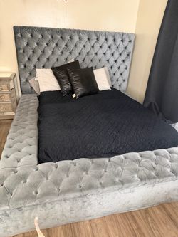 Queen bed frame