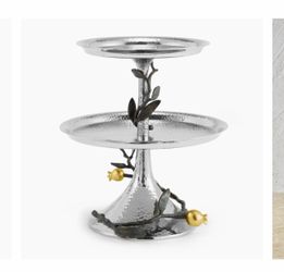 Pomegranate 2-Tier Etagere