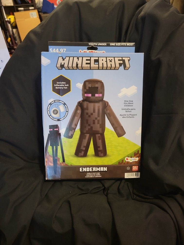 Minecraft Enderman Inflatable Costume 