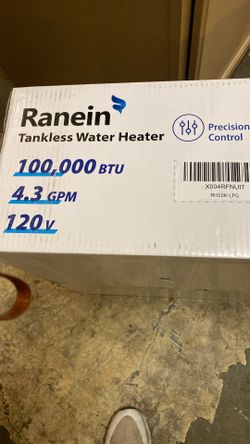 Tankless Water Heater New In Box 