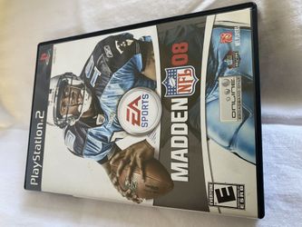 Madden 08 PlayStation 2