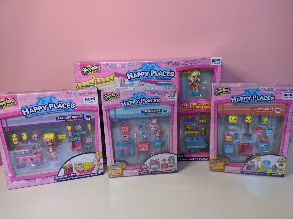 Shopkins Happy Places Home and Furniture Packs