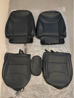 Leather Seat Covers Custom Fit for Maverick 2022-2026, Compatible with XL, XLT, Lobo, Lariat, Tremor