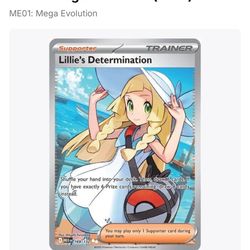 Lillie’s Determination 22$ Near Mint!!