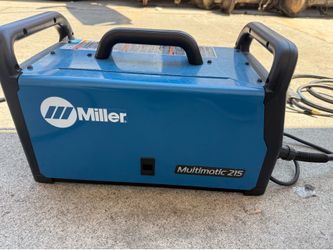 Miler multimatic 215 multiprocess welder
