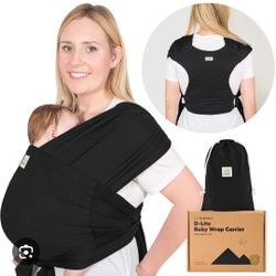 KeaBabies D-lite Baby Wrap Carrier