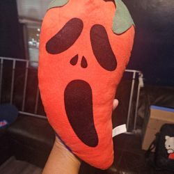 Ghost Face SCREAM Red Chili Pepper