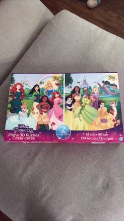 Disney princess prime 3-D puzzles