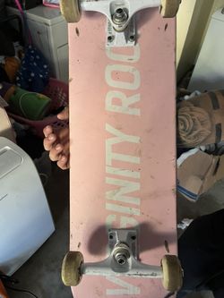 Limited Edition Rosé Goku Black Grip tape/Virginity Rocks Skateboard