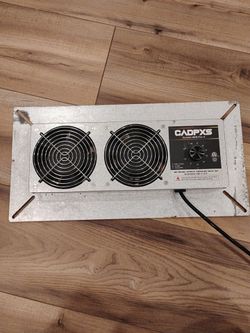 CADPXS Crawlspace Ventilation Fan, Crawlspace Fan Vent with Humidistat