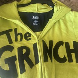Grinch Union Suit, Large