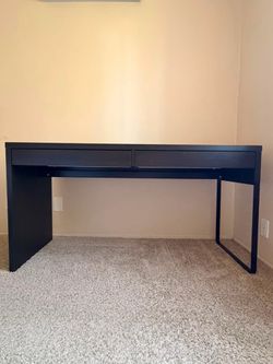 IKEA Mickie Desk Black-Brown