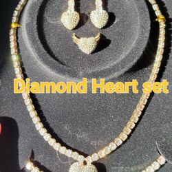 Diamond Heart Set 