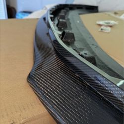 Carbon Fiber Front Splitter Dark Horse Only 2024+