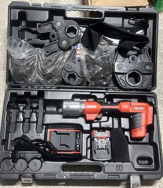 RP306 Rigid Press Tool Kit With 6 Jaws
