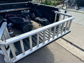Tail Gate Extender AND Heavy Duty Motorcycle Loading Ramp