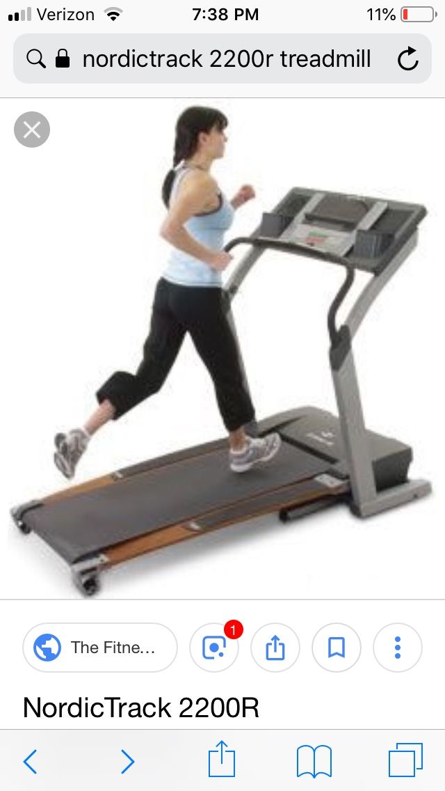 MOVING SALE! - Nordictrack 2200R Treadmill