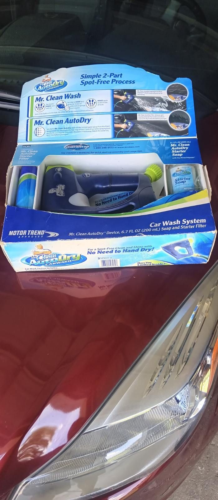 Mr Clean Auto Dry Car Wash System 