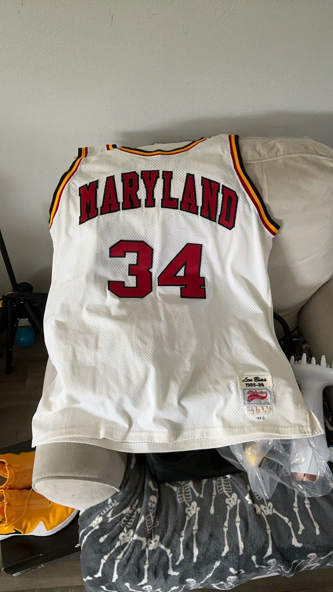 Len Bias Maryland Jersey