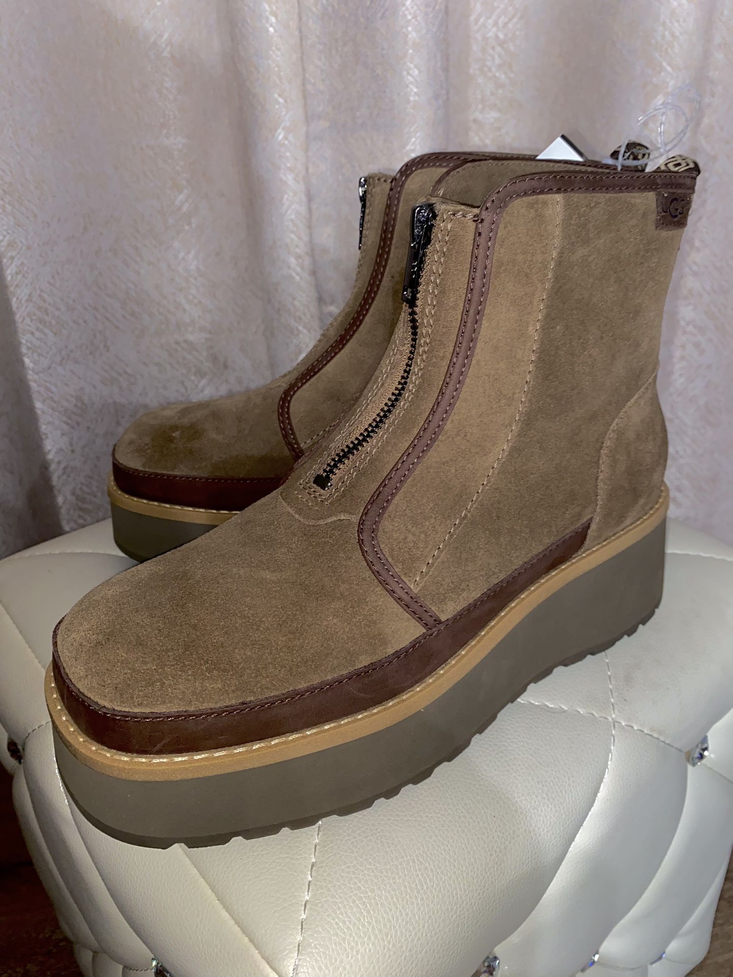 UGG Cityfunc Zip Boots, Size 9