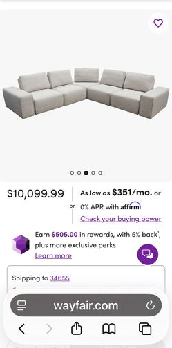 Corner Sectional With Adjustable Backrests In Light Brown Fabric-Jazz Modular 5-Seater