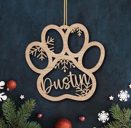 Paw Ornaments 