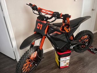 Electronic Dirt Bike 6,000W 60V 30ah