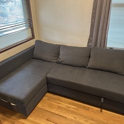 Reversible pull-out sectional