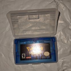 Pokemon Sapphire Version Advance Game Boy Gameboy Advance Nintendo GBA Cartridge,