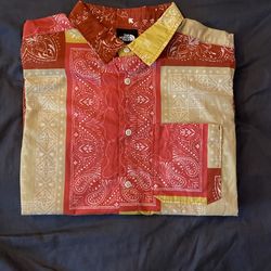 North Face Button Up Shirt