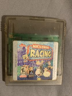 Nick toons Racing  Game Boy 