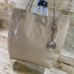 Michael Kors Patent Leather Shoulder Bag