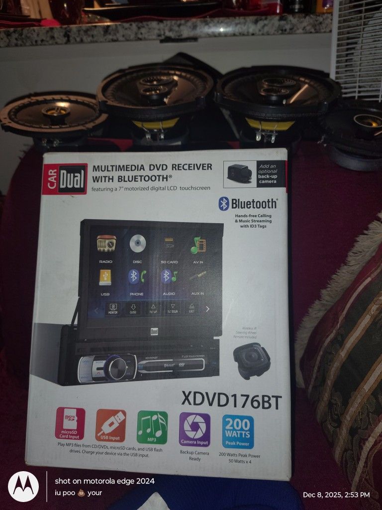 Car Stereo/DVD Dual Player