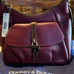 Dooney & Bourke Bordeaux Hobo