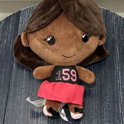 Multicultural Stuffed Barbie Cheerleader 