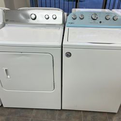 Whirlpool Washer And Electric Dryer Set 