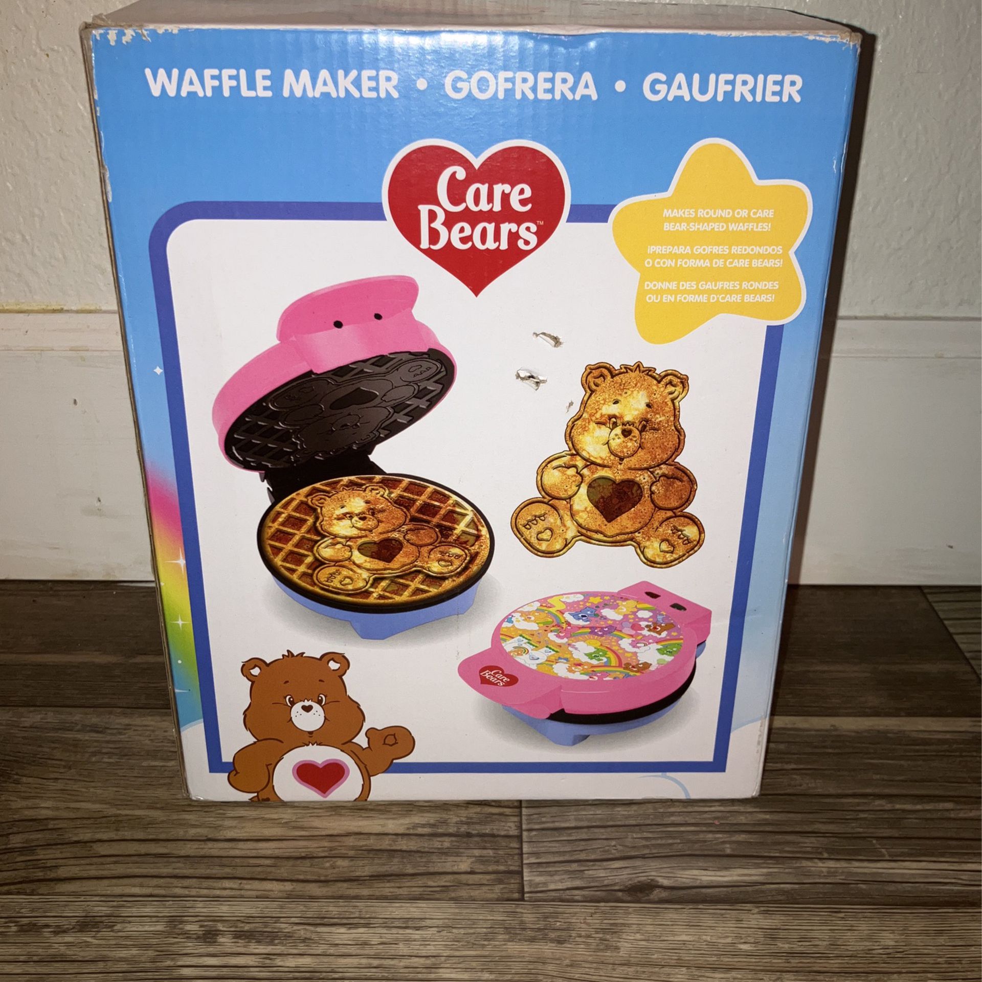 Carebear waffle maker