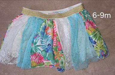 Colorful baby tutu skirt 6-9m