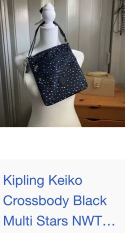 Kipling Keiko Crossbody Bag Stars NWT